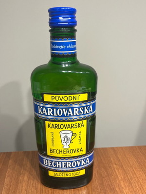 Bacherovka Τσέχικο Λικέρ Σφραγισμένο vintage καινούργιο