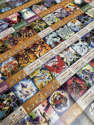 Yu Gi Oh 5DS 2007 complete card pack used