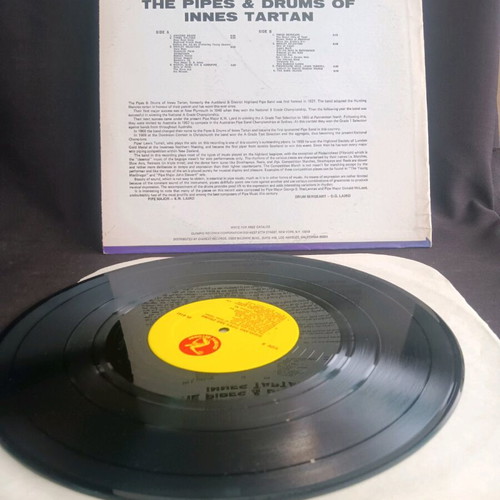 Highland Pipes and Drums used vinyl including Amazing Grace