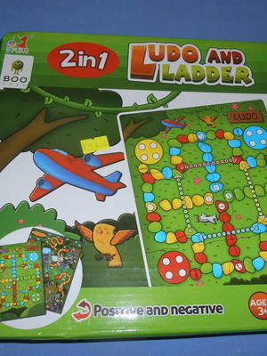 LUDO AND LADDER 2 σε 1 - BOO TOYS