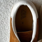 Zara brown corduroy sneakers, size 36