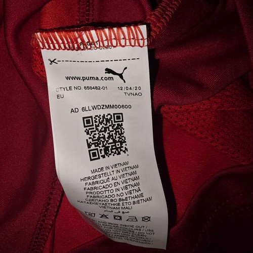 Handball jersey Puma Denmark DHF new with tag size S