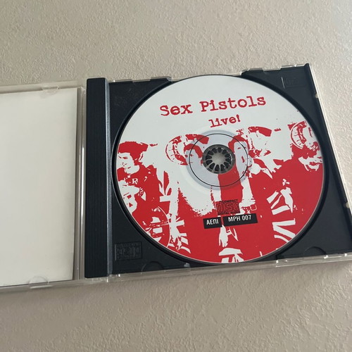 Sex Pistols Live CD used, punk
