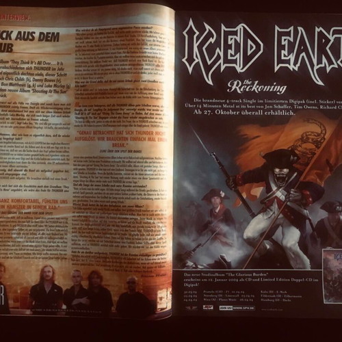 Heavy Oder Was #72 metal magazine 2003, like new