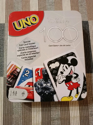 Disney 100 UNO card game like new