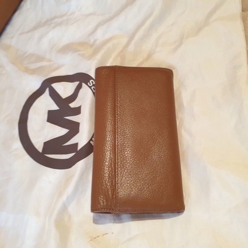Michael Kors tote bag with wallet used, brown