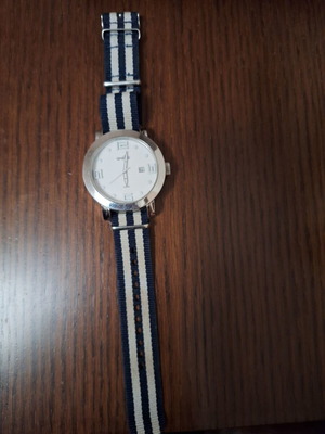 Oxette γυναικείο ρολόι σε πολύ καλή κατάσταση, άσπρο και μπλε