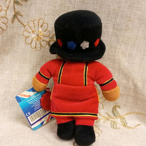 Vintage Keel Toys Beanie used, Beefeaters Simply Soft Collection