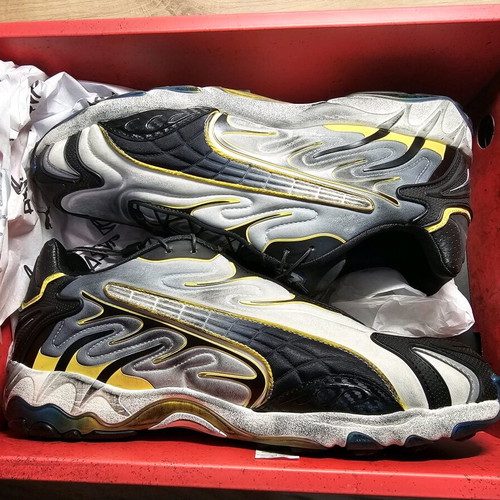Puma Inhale ASAP Rocky collectible sneakers size 45 black and yellow new