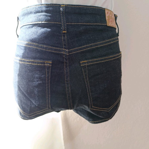 Dua Lipa x Pepe Jeans denim shorts size Medium like new, blue