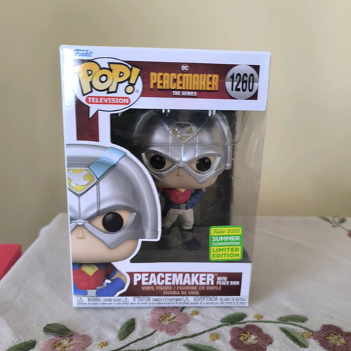 Funko Pop Peacemaker with peace sign new