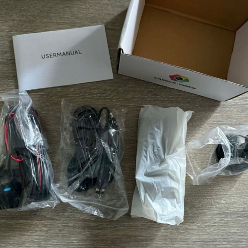 Car camera new with rear camera and memory card included