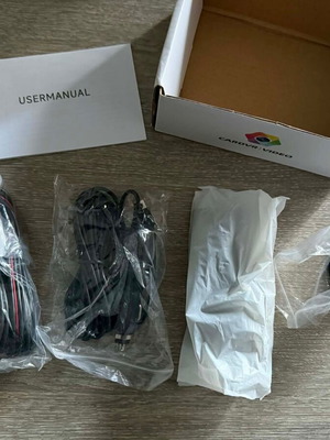 Car camera new with rear camera and memory card included