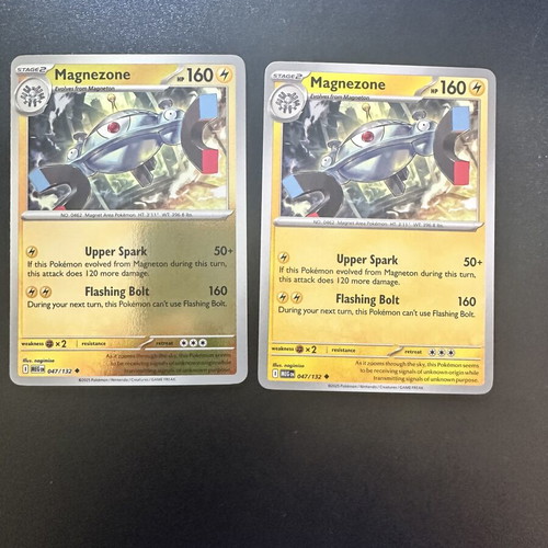Magnezone 047/132 Mega Evolution Pokemon card set