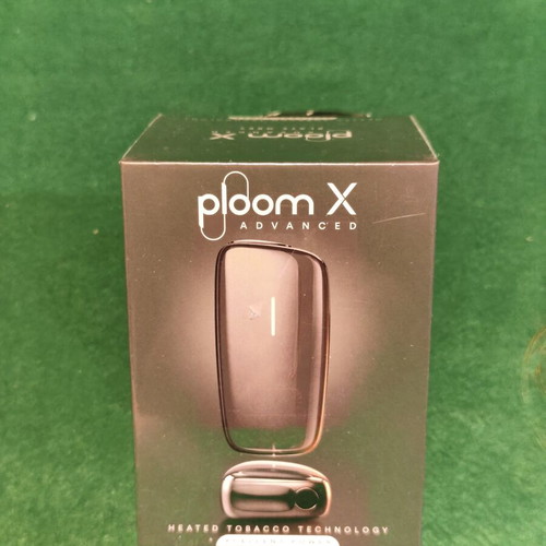 Ploom X Advanced heated tobacco device, slate grey