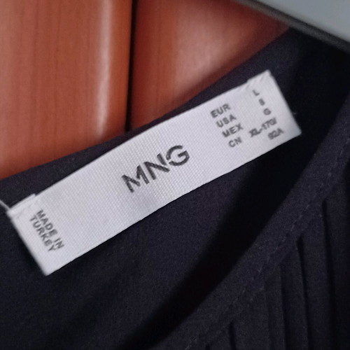 Mango women's blouse black, like new, size XL