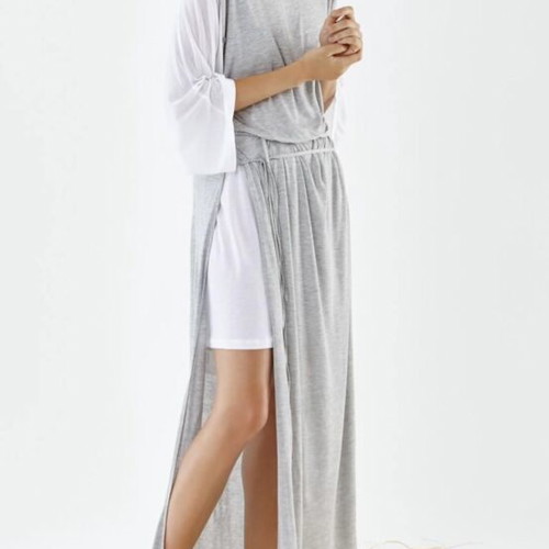 Tunic-Dress Ioanna Kourbela new, gray, versatile style