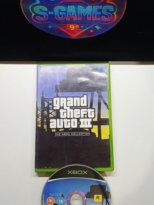 Grand Theft Auto 3 Xbox used