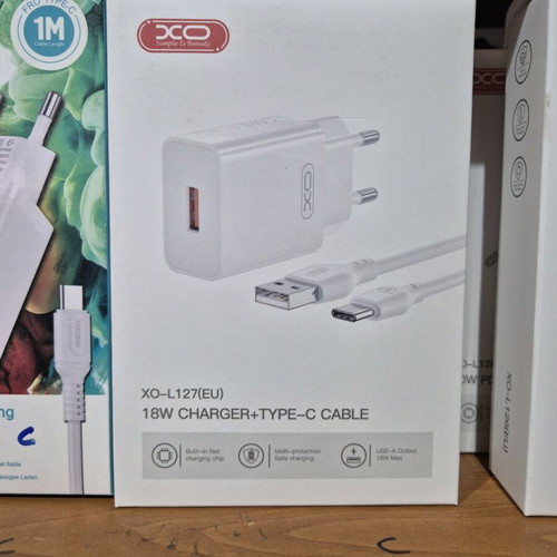 Type C 18W charger new with USB cable