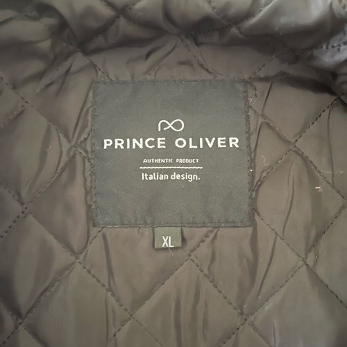 Prince Oliver leather jacket used with removable hood, size L