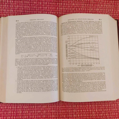 Handbook Of Noise Control 1957 used, leather-bound with gilt lettering