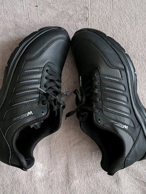 Men's sneakers size 43, black, sports style