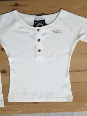 Coolcat Girl blouse for 15-16 years new, white with gold details