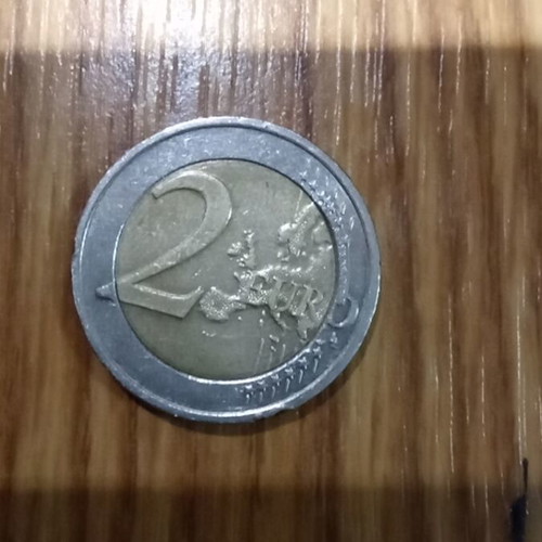 Collectible 2 euro used from Belgium 2019 with King Philippe