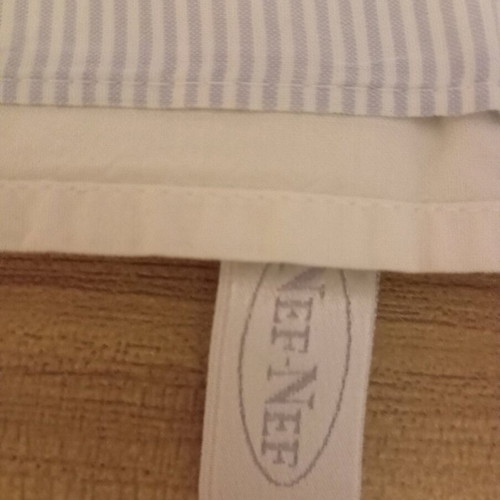 Nef Nef crib sheets like new, 2 pairs, 100% cotton