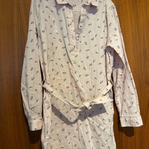 Dress with buttons and belt 140 cm 9-10 years like new H&M