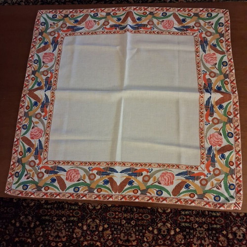 Handmade Tablecloth Like New, Fine Italian Itamina 68×68 cm