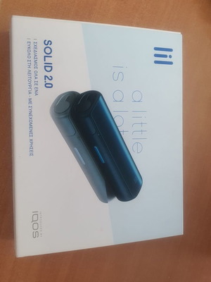 LIL Solid 2.0 μεταχειρισμένη συσκευή με αξεσουάρ και μπατονέτες καθαρισμού