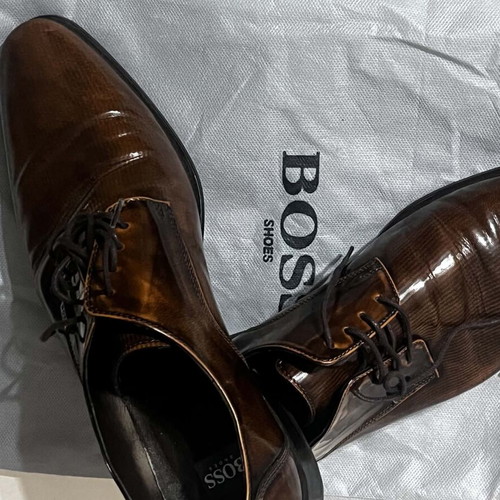 Boss shoes brown like new, size 43