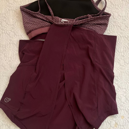 Puma women's sports tank top new, purple, size XL