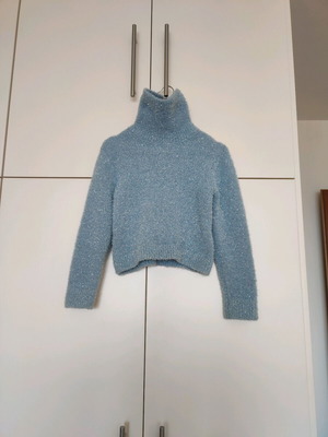 Zara kids turtleneck sweater blue, new, for ages 4-5