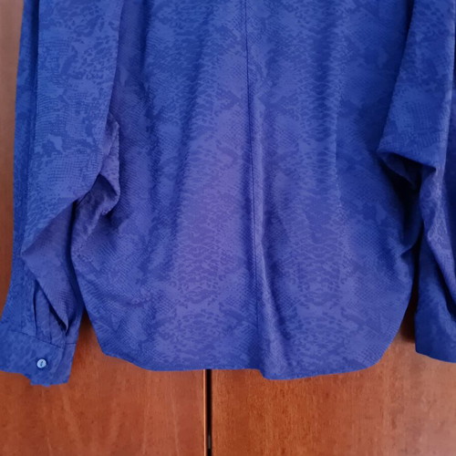 Mango shirt new, blue, viscose, sizes S and M