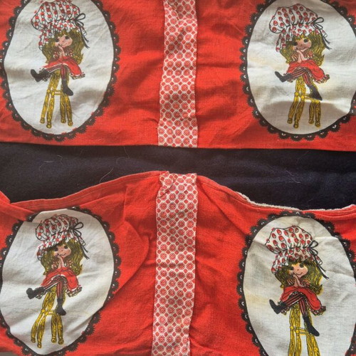 Sarah Kay Miss Peticoat hanging fabric decorative item like new