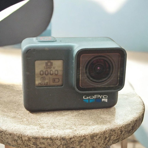 GoPro Hero6 Black 4K κάμερα μεταχειρισμένη, η μπαταρία φορτίζει 100%