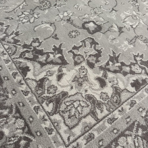 IKEA VEDBÄK rug used, 170×230 cm, modern light gray design