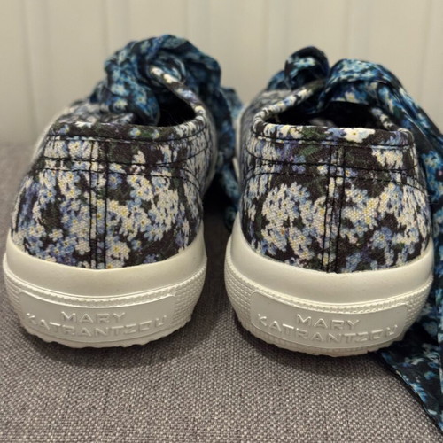 Superga x Mary Katrantzou sneakers like new with floral print