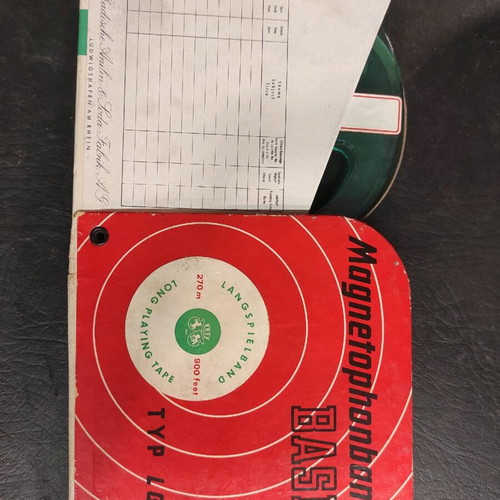 Magnetophoneband BASF like new, tape reel