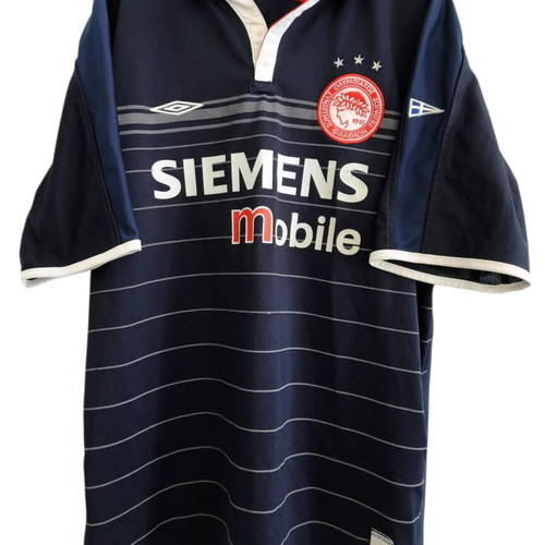 Olympiakos Thrylos Umbro Large Football Jersey 2003-2004, like new