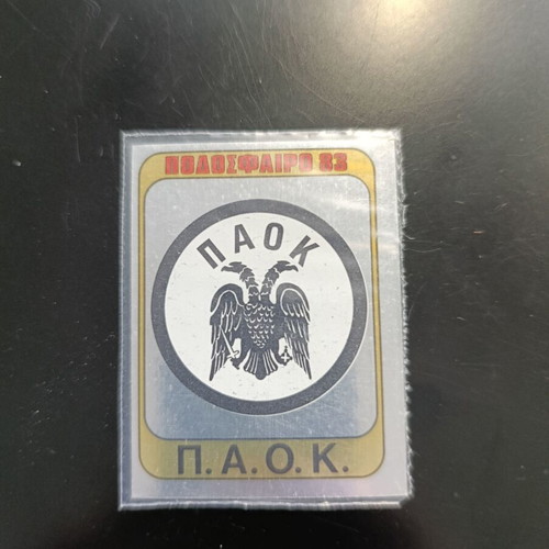 Panini Football 83 PAOK emblem sticker #286