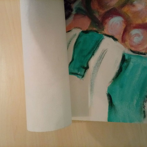 Georgios Samaras painting on canvas, like new, 46x40 cm