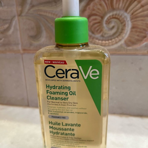 CeraVe hydrating foaming oil cleanser new