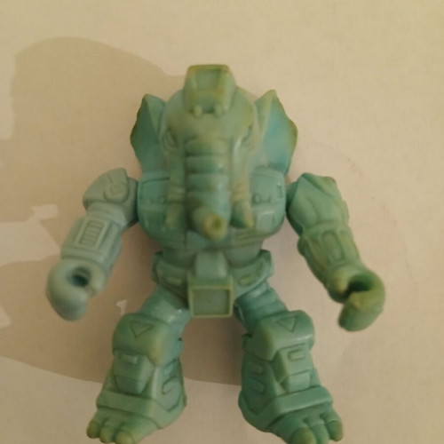 Teratomachos Rambo the Elephant figure used, blue (sky, turquoise)