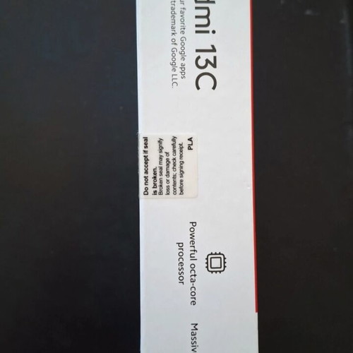 Xiaomi Redmi 13C Midnight Black smartphone new, 128GB