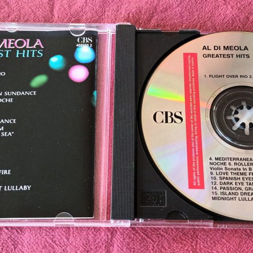 Al Di Meola Greatest Hits CD used