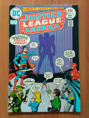 Justice League of America #117 (1975), DC Comics, в добро състояние