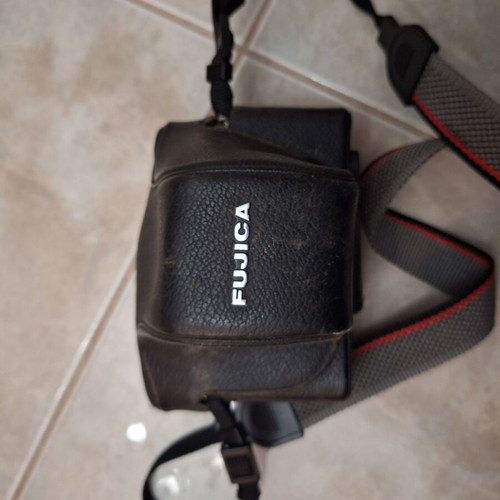 Fujica camera used with leather case
